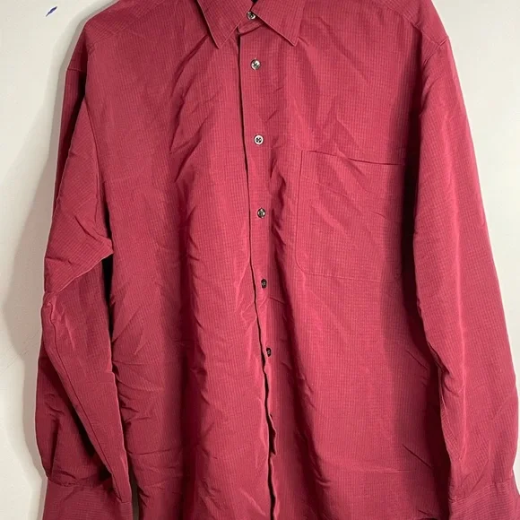 Haggar | Shirts | Haggar Collection Button Up 7 Rayon Pocket Dress Shirt Burgundy Size M | Poshmark Haggar | Shirts | Haggar Collection Button Up 7 Rayon Pocket Dress Shirt Burgundy Size M | Poshmark